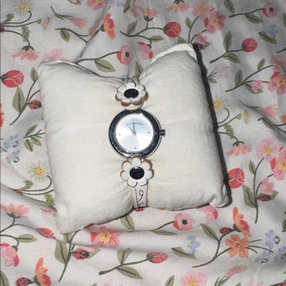 Lucky Brand White Floral Women's Watch